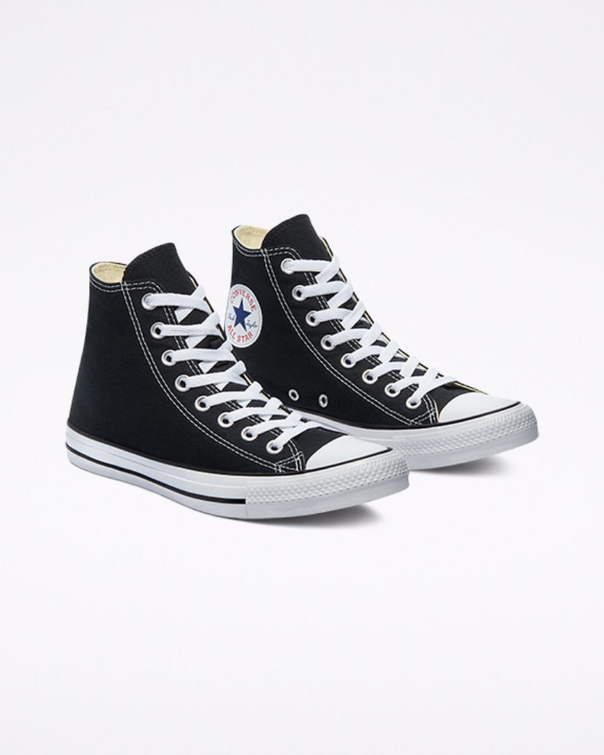 Tenis Converse Chuck Taylor All Star Classicos Cano Alto Feminino Pretas | PT X0183P4